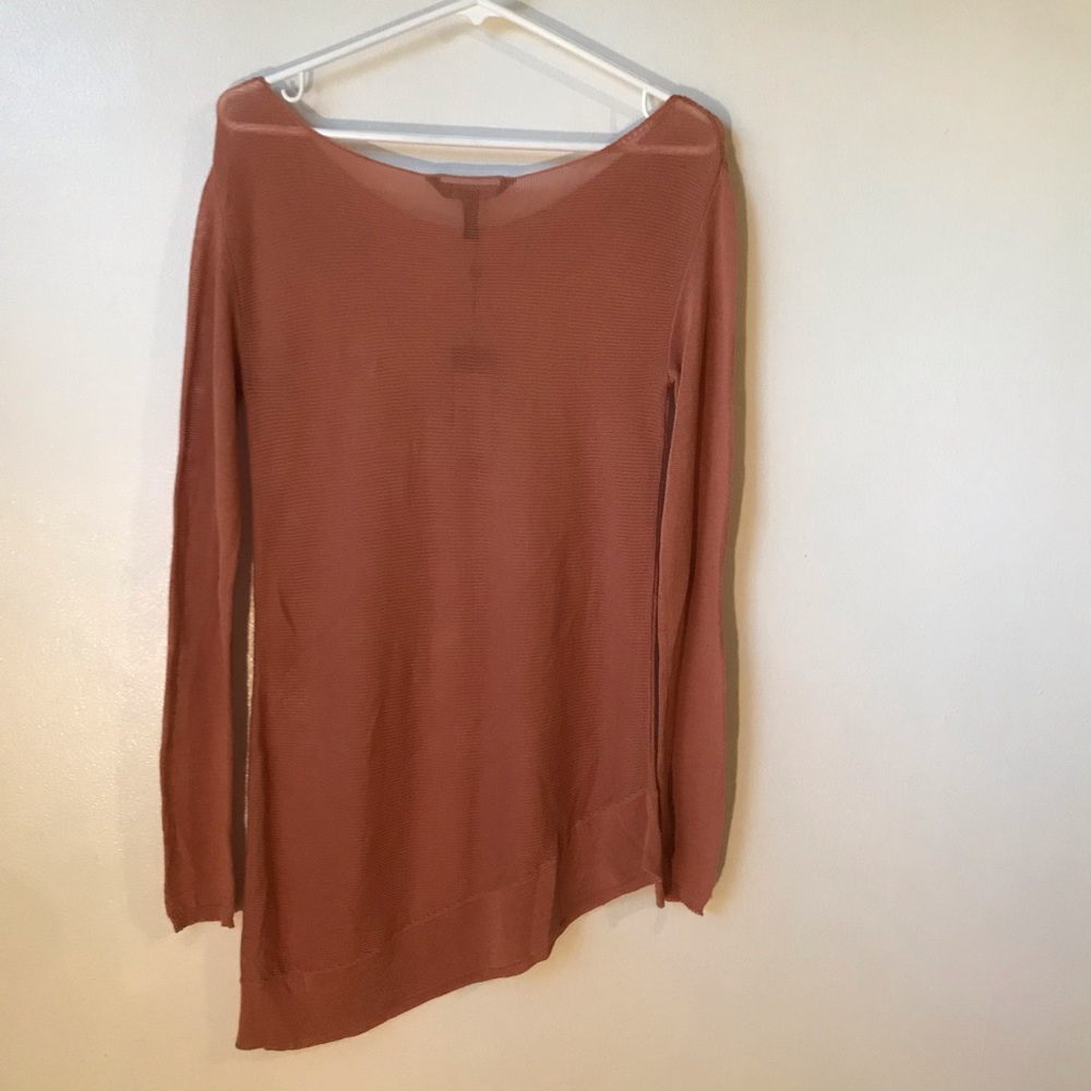 NWT BCBG Open Knit Top x-small - Picture 4 of 6
